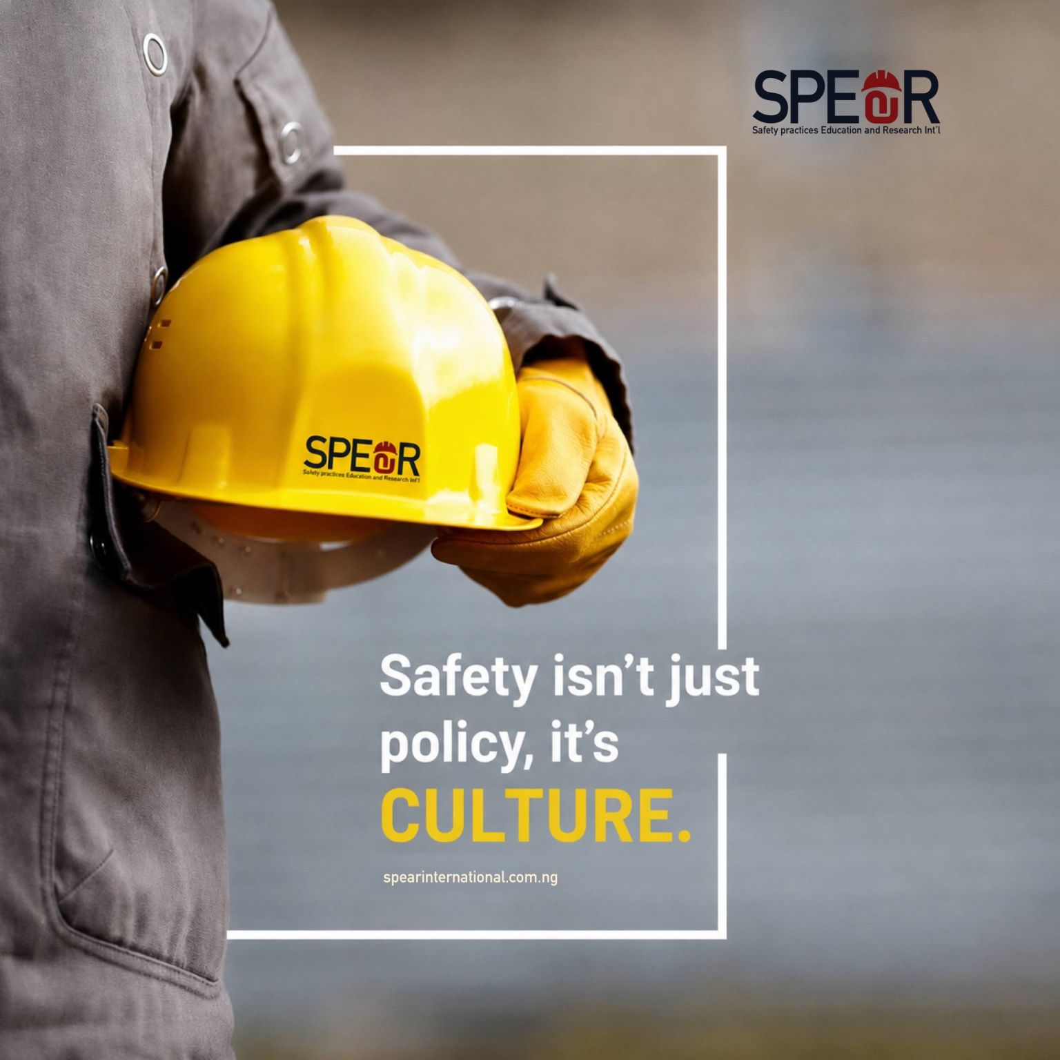 SPEAR International Training Programme Flier